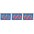 30' Stock Printed Bannerette Strings - Venta
